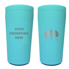 Toadfish Custom Engraved Non-Tipping Can Cooler 2.0 - Teal (MINIMUM ORDER QUANTITY OF 25)