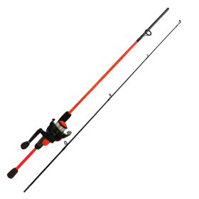 5-foot 6-inch 2-Piece Rod, Size 80 Reel, Left/Right Hand Retrieve, Orange