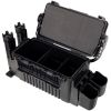 Dual-layer Fishing Tackle Box,Tackle Box Organizer Fishing Box Large,With 2pcs Rod Holder,2pcs Cup Holder,1pc Carring Strap,Army Green