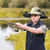 2025 New Solar Fan Outdoor Fishing Hat-Solar Sun Protection Sun Hat With Fan Solar Fan Hat Dual Power Supply Fan Outdoor Fan Solar Powered Outdoor Fis