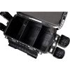 Dual-layer Fishing Tackle Box,Tackle Box Organizer Fishing Box Large,With 2pcs Rod Holder,2pcs Cup Holder,1pc Carring Strap,Army Green