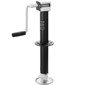 VEVOR 5000 lbs A-Frame Trailer Jack, 15-Inch Vertical Travel, Trailer Lift Jack with Adjustable 7-Level Drop Leg & Drill Socket