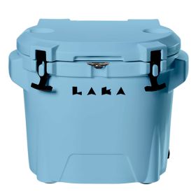 LAKA Coolers 30 Qt Cooler w/Telescoping Handle &amp; Wheels (Option: Blue)
