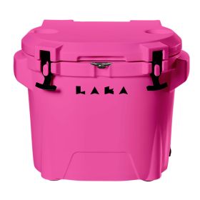 LAKA Coolers 30 Qt Cooler w/Telescoping Handle &amp; Wheels (Option: Pink)